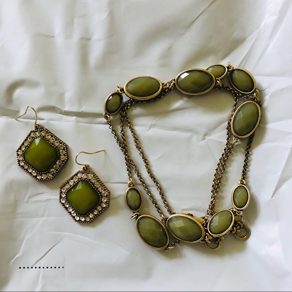 Lucky Brand Long Necklace & Earrings - Picture 10 of 11
